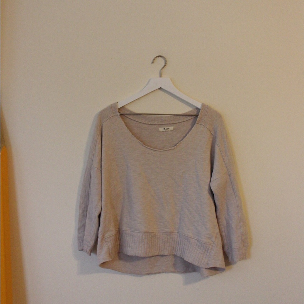 Madewell Off-Shoulder Top/Sweater